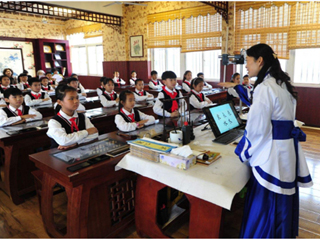 東莞建設書法教室的臨摹教室授課系統(tǒng)怎么樣？